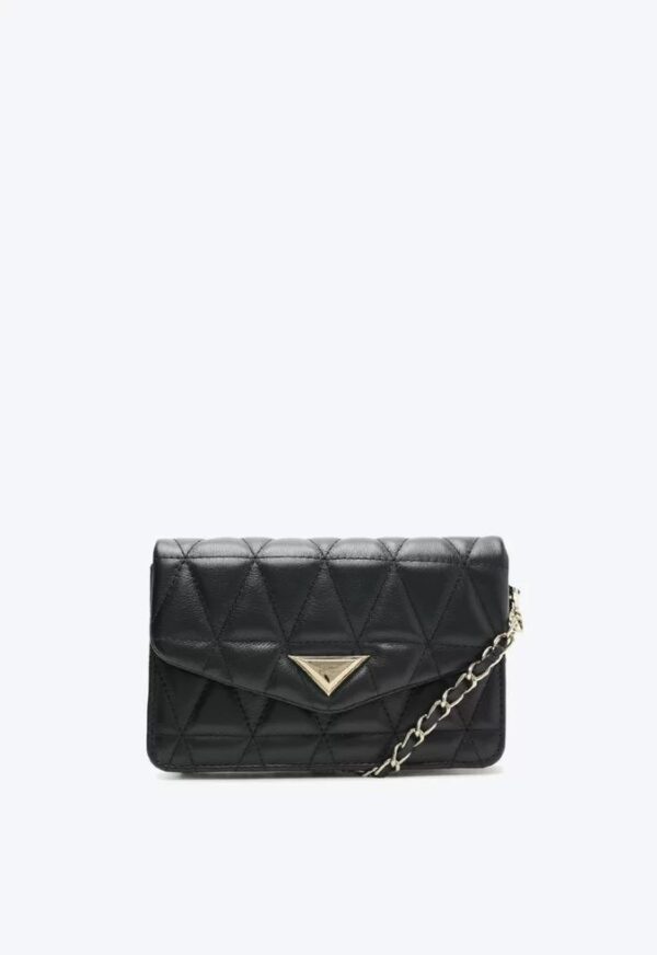 Bolsa Pequena Tiracolo 944 Matelassê Preta