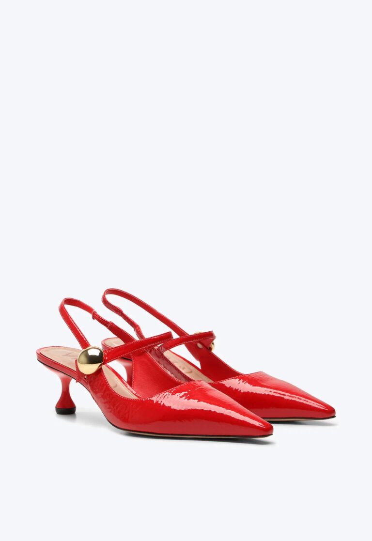 Slingback Taís Vermelho - - Image 7