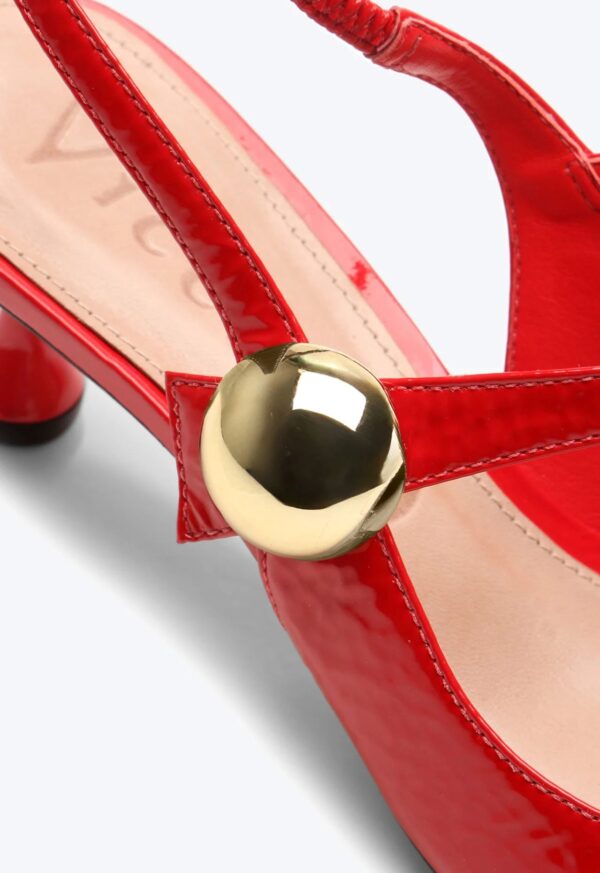 Slingback Taís Vermelho -