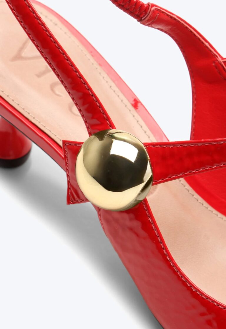 Slingback Taís Vermelho - - Image 8